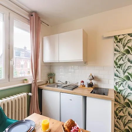 Lejlighed Le Refuge - Netflix I Wifi Debit I Parking - Confort & Cosy Valenciennes